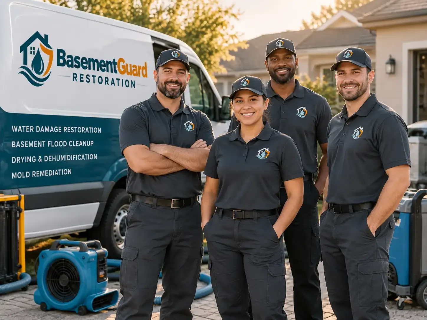 Basement Water Damage Restoration company in Mar Lin, PA